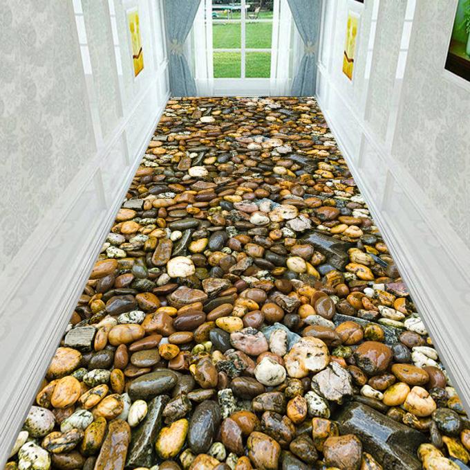 Washable Polyester Fiber 50m Hall Runners Extra Long 3D Printing