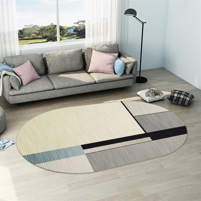 Geometric Area Rugs For Living Room Bedroom Machine Washable