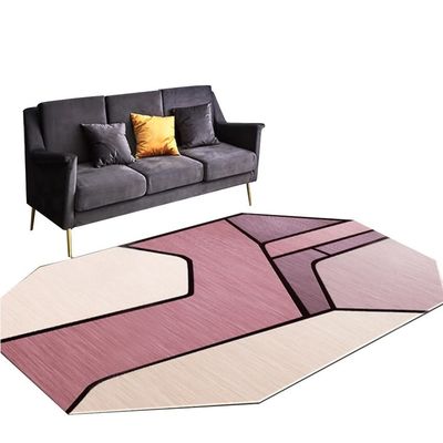 Geometric Area Rugs For Living Room Bedroom Machine Washable