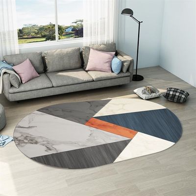 Geometric Area Rugs For Living Room Bedroom Machine Washable
