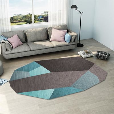 Geometric Area Rugs For Living Room Bedroom Machine Washable