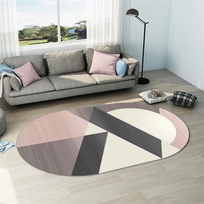 Geometric Area Rugs For Living Room Bedroom Machine Washable