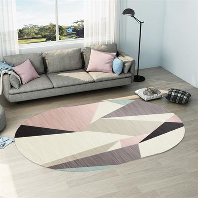 Geometric Area Rugs For Living Room Bedroom Machine Washable