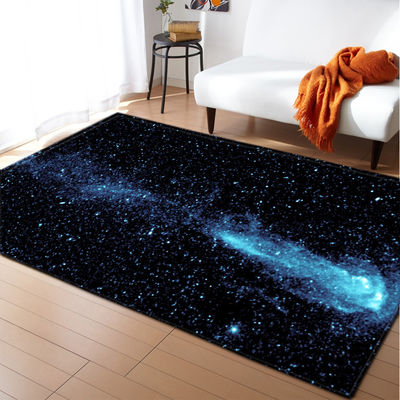 Starry Sky New Cartoon Big Carpet Source عمده فروشی Feather ins Style تشک های کف اتاق خواب