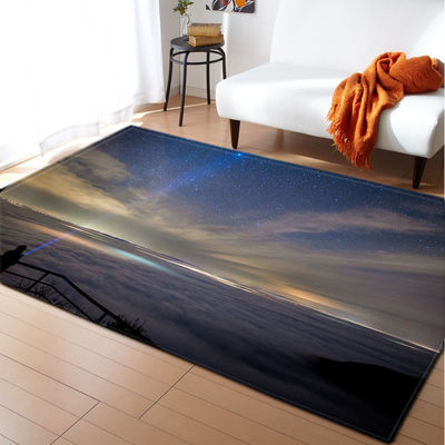 Starry Sky New Cartoon Big Carpet Source عمده فروشی Feather ins Style تشک های کف اتاق خواب