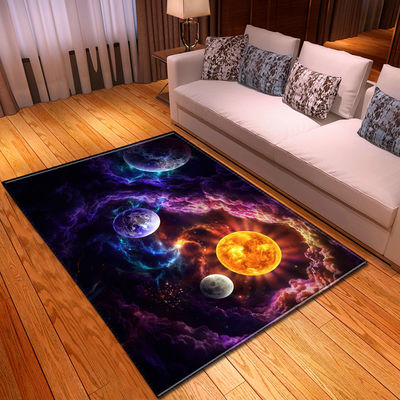 Starry Sky New Cartoon Big Carpet Source عمده فروشی Feather ins Style تشک های کف اتاق خواب