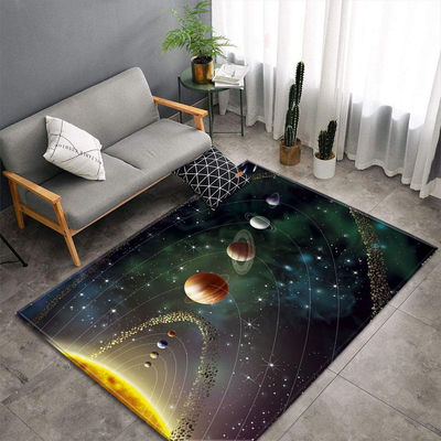 Starry Sky New Cartoon Big Carpet Source عمده فروشی Feather ins Style تشک های کف اتاق خواب