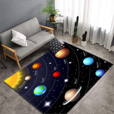 Starry Sky New Cartoon Big Carpet Source عمده فروشی Feather ins Style تشک های کف اتاق خواب