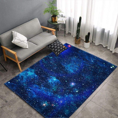 Starry Sky New Cartoon Big Carpet Source عمده فروشی Feather ins Style تشک های کف اتاق خواب