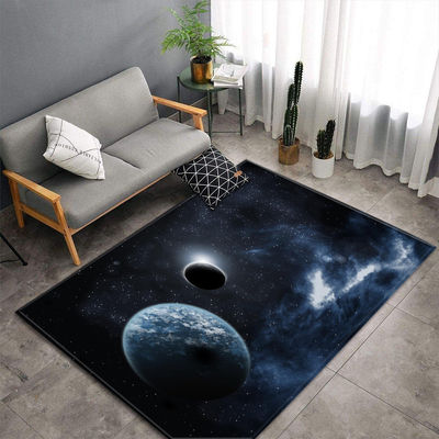 Starry Sky New Cartoon Big Carpet Source عمده فروشی Feather ins Style تشک های کف اتاق خواب
