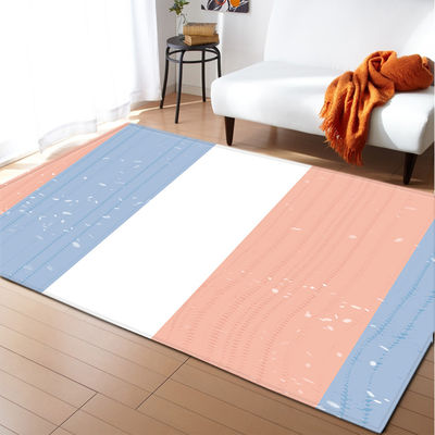 Striped checkered new large carpet supply wholesale feather ins style bedroom floor mats