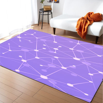 Striped checkered new large carpet supply wholesale feather ins style bedroom floor mats