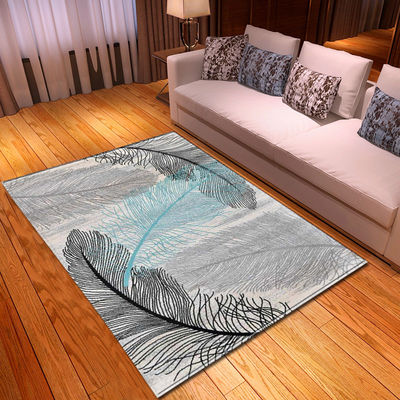 Striped checkered new large carpet supply wholesale feather ins style bedroom floor mats