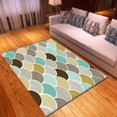 Striped checkered new large carpet supply wholesale feather ins style bedroom floor mats