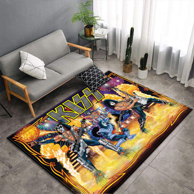 Striped checkered new large carpet supply wholesale feather ins style bedroom floor mats