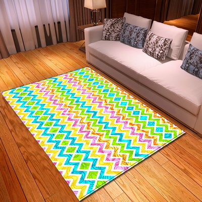 Geometric floor mat, bedroom, restaurant carpet, carpet