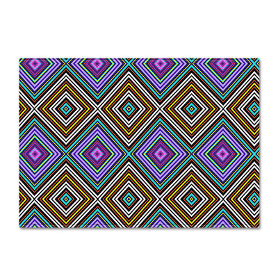 Geometric floor mat, bedroom, restaurant carpet, carpet
