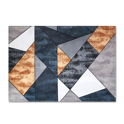 Geometric floor mat, bedroom, restaurant carpet, carpet