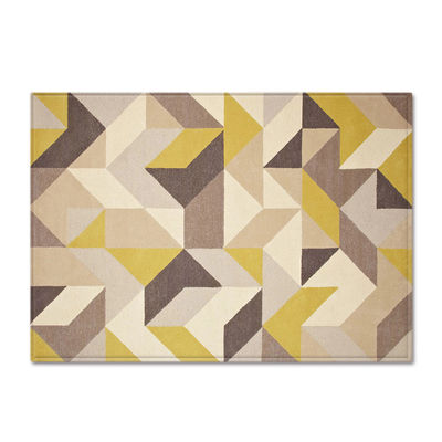 Geometric floor mat, bedroom, restaurant carpet, carpet