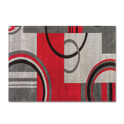 Geometric floor mat, bedroom, restaurant carpet, carpet