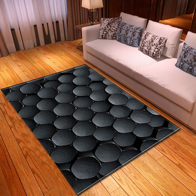 Geometric floor mat, bedroom, restaurant carpet, carpet