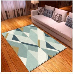 Geometric floor mat, bedroom, restaurant carpet, carpet