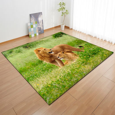 Animal New Cartoon Large Carpet Source Wholesale Feather ins Style Bedroom Floor Mats