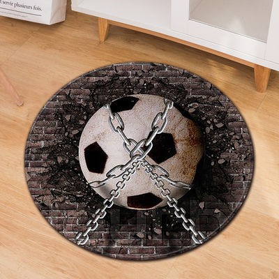 Futbol Basketbol Yatak Odası Yer Halıları Yuvarlak Masa Sandalye Minderi