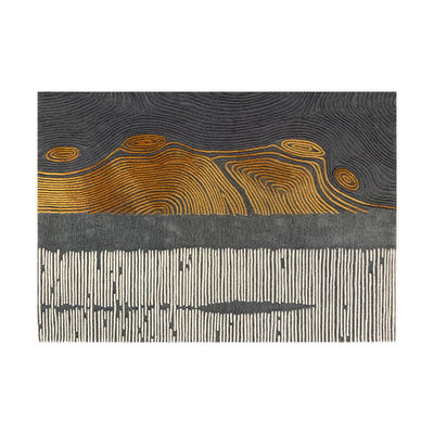 Wool Chinese Style Floor Carpet Rug Irregular Strip For Bedroom Living Room