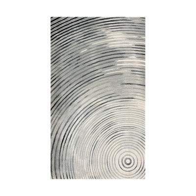 Wool Chinese Style Floor Carpet Rug Irregular Strip For Bedroom Living Room