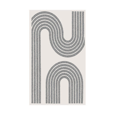 Wool Chinese Style Floor Carpet Rug Irregular Strip For Bedroom Living Room