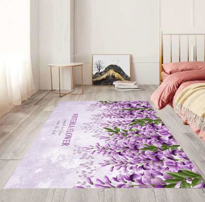 Noble Atmosphere Light Luxury Bedroom Floor Carpets Rectangle Shape