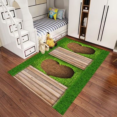 Noble Atmosphere Light Luxury Bedroom Floor Carpets Rectangle Shape