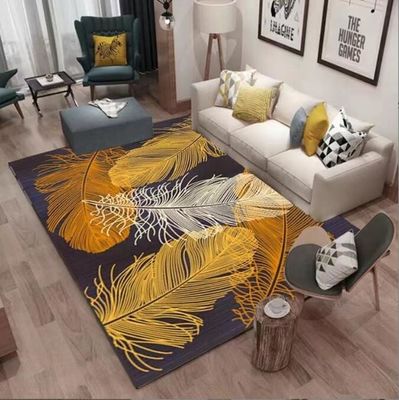 North Simple Style Geometric abstraction Living Room Floor Carpets