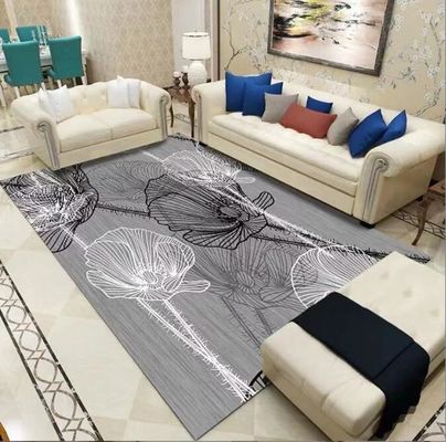 North Simple Style Geometric abstraction Living Room Floor Carpets