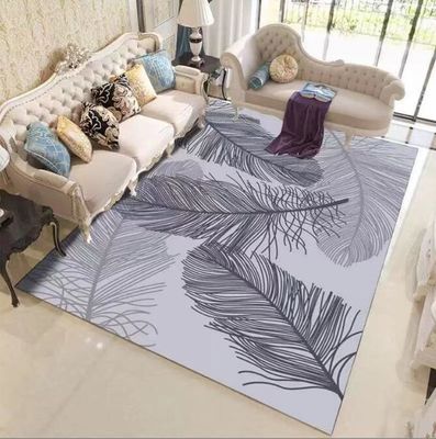 North Simple Style Geometric abstraction Living Room Floor Carpets