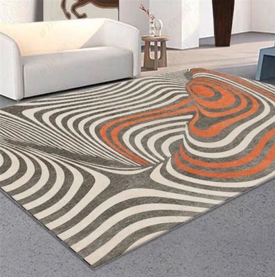 North European Thickened Full Paving Living Room Floor Carpets