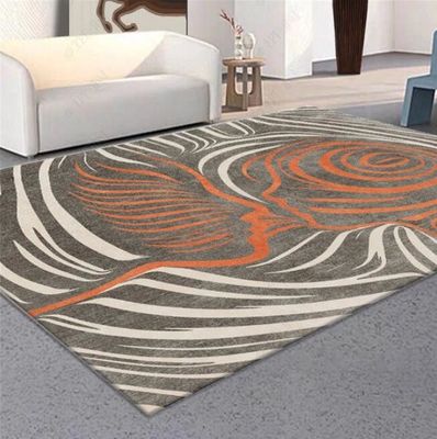 North European Thickened Full Paving Living Room Floor Carpets