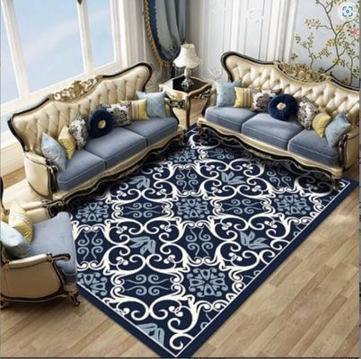Full Living Room Floor Carpets Crystal Velvet Sofa Bed Blanket Home Machine Washable