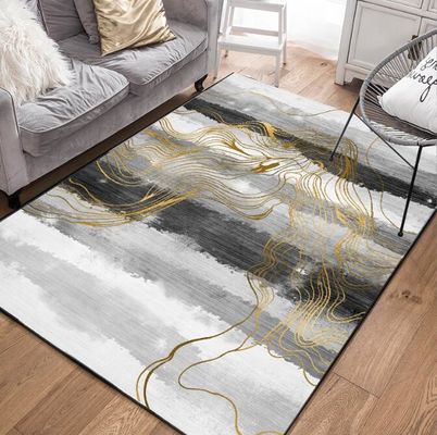 Full Living Room Floor Carpets Crystal Velvet Sofa Bed Blanket Home Machine Washable