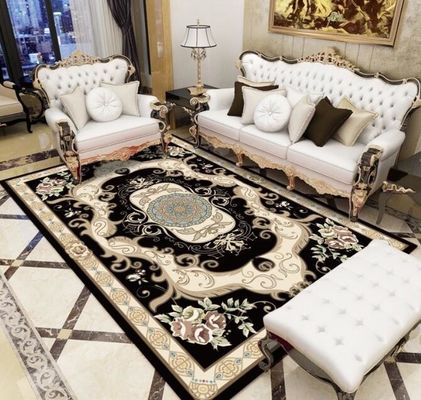 Full Living Room Floor Carpets Crystal Velvet Sofa Bed Blanket Home Machine Washable