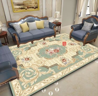 Plant And Flower Pashmina Sofa Bedroom And Living Room Floor Carpets