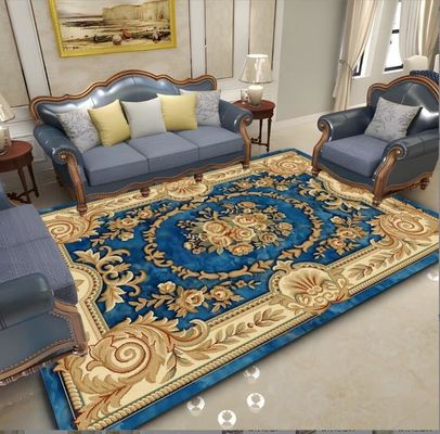Plant And Flower Pashmina Sofa Bedroom And Living Room Floor Carpets