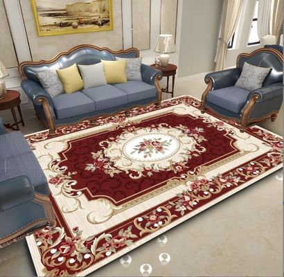 Plant And Flower Pashmina Sofa Bedroom And Living Room Floor Carpets