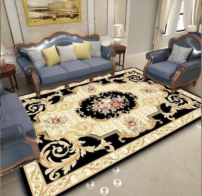 Plant And Flower Pashmina Sofa Bedroom And Living Room Floor Carpets