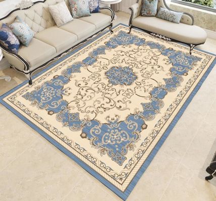 Retro Style European Polyester Fiber Living Room Floor Carpet Special Style