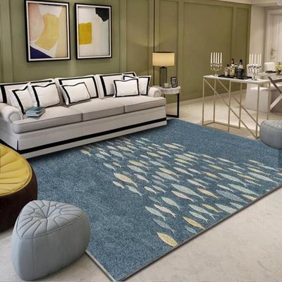 Chinese Style Printed Simple Living Room Floor Carpet Special Style
