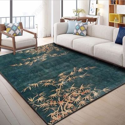 Chinese Style Printed Simple Living Room Floor Carpet Special Style