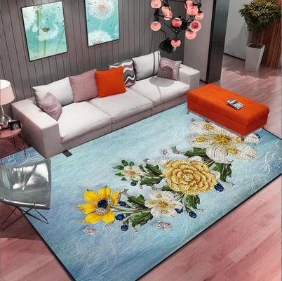 Chinese Style Printed Simple Living Room Floor Carpet Special Style