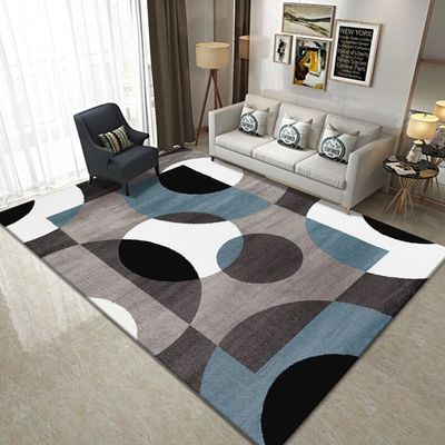 Waved Pattern North European Household Living Room Floor Carpet Special Style
